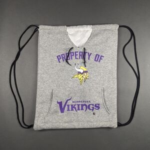 Minnesota Vikings Sweatshirt Cinch Sack/Bag Shoulder Straps